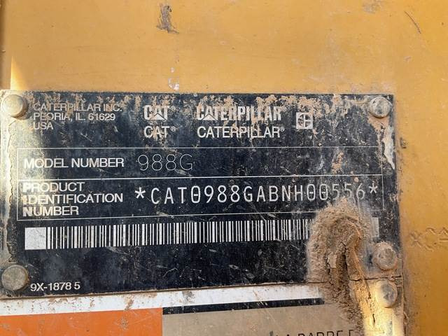 CAT 988G - Hjullastare: bild 5 CAT 988G - Hjullastare: bild 5