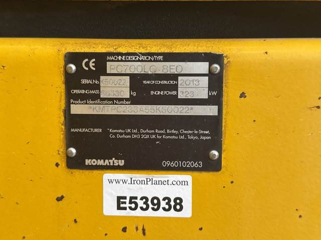 Komatsu PC700LC-8EO - Bandgrävare: bild 5 Komatsu PC700LC-8EO - Bandgrävare: bild 5