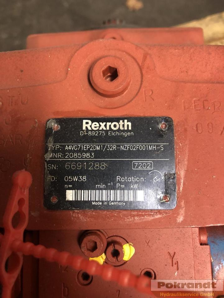 Rexroth Bosch A4VG71EP2DM1 32R NZF02F001MH-S - Hydraulpump: bild 2 Rexroth Bosch A4VG71EP2DM1 32R NZF02F001MH-S - Hydraulpump: bild 2