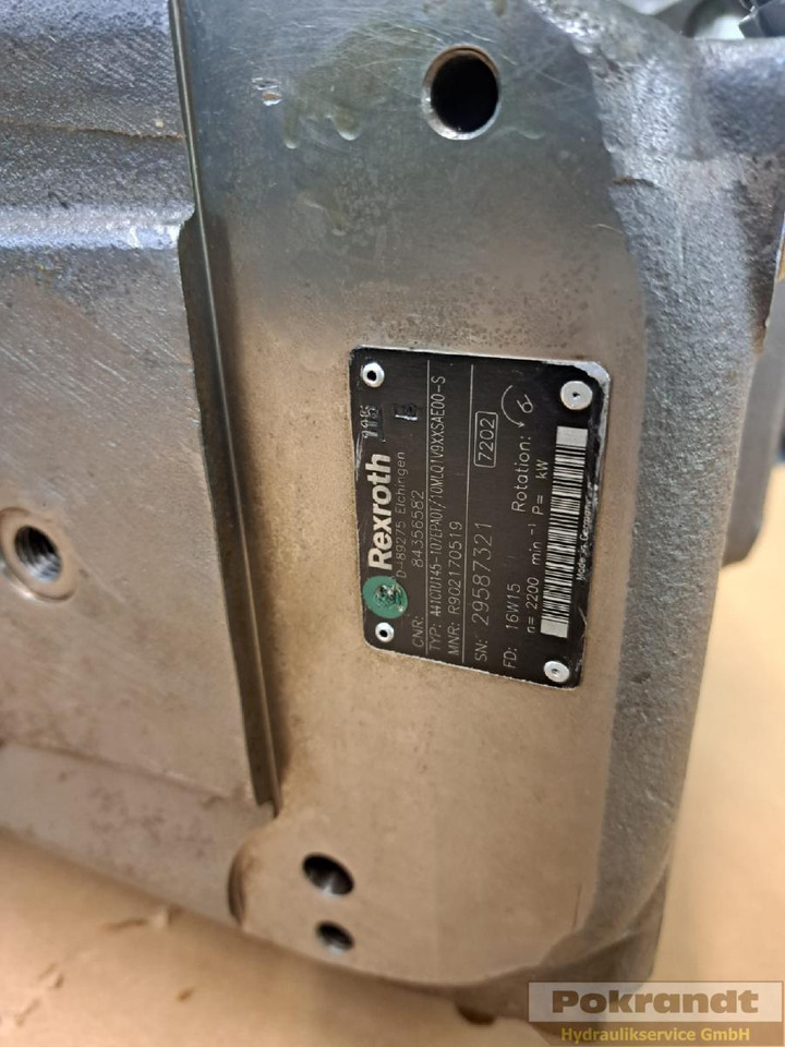 Rexroth Kompaktaggregat für ZF Getriebe A41CTU145-107EPA0T/10MLQ1V9XXSAE00-S - Transmission för Lantbruksmaskiner: bild 2 Rexroth Kompaktaggregat für ZF Getriebe A41CTU145-107EPA0T/10MLQ1V9XXSAE00-S - Transmission för Lantbruksmaskiner: bild 2