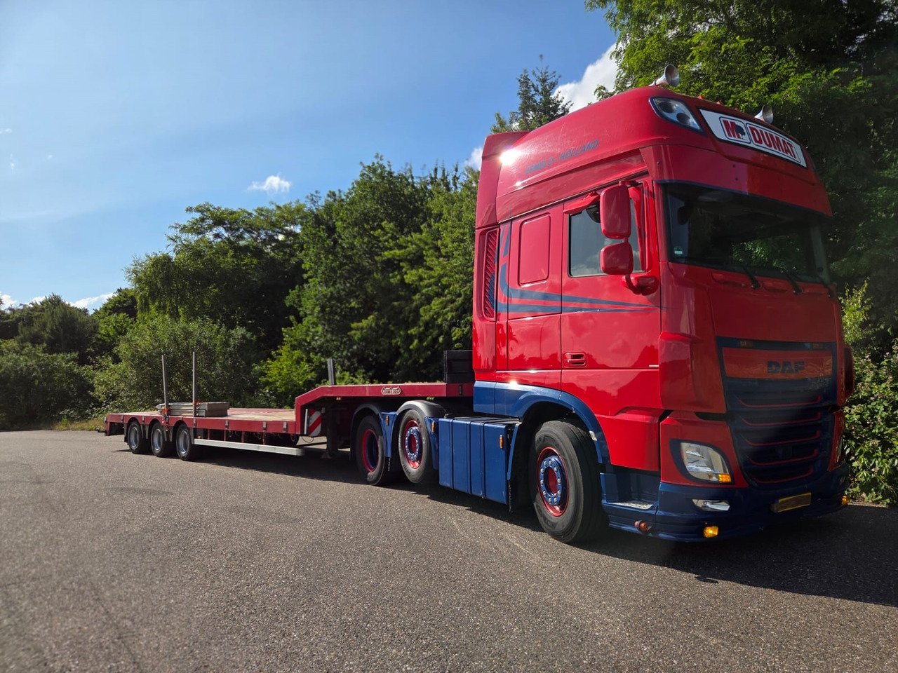 DAF XF 460 FTG 6x2 Super Spacecab + Nooteboom semi-dieplader - Chassi lastbil: bild 4 DAF XF 460 FTG 6x2 Super Spacecab + Nooteboom semi-dieplader - Chassi lastbil: bild 4