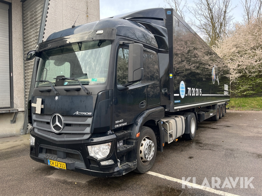 Mercedes-Benz Actros - Lastbil med skåp: bild 1 Mercedes-Benz Actros - Lastbil med skåp: bild 1