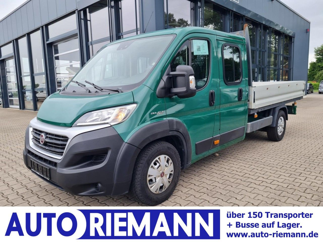 Fiat Ducato 35 Doka L5 Maxi 180 AHK KOMFORT STANDHEIZ - Transportbil med flak, Dubbelhytt transportbil: bild 1 Fiat Ducato 35 Doka L5 Maxi 180 AHK KOMFORT STANDHEIZ - Transportbil med flak, Dubbelhytt transportbil: bild 1