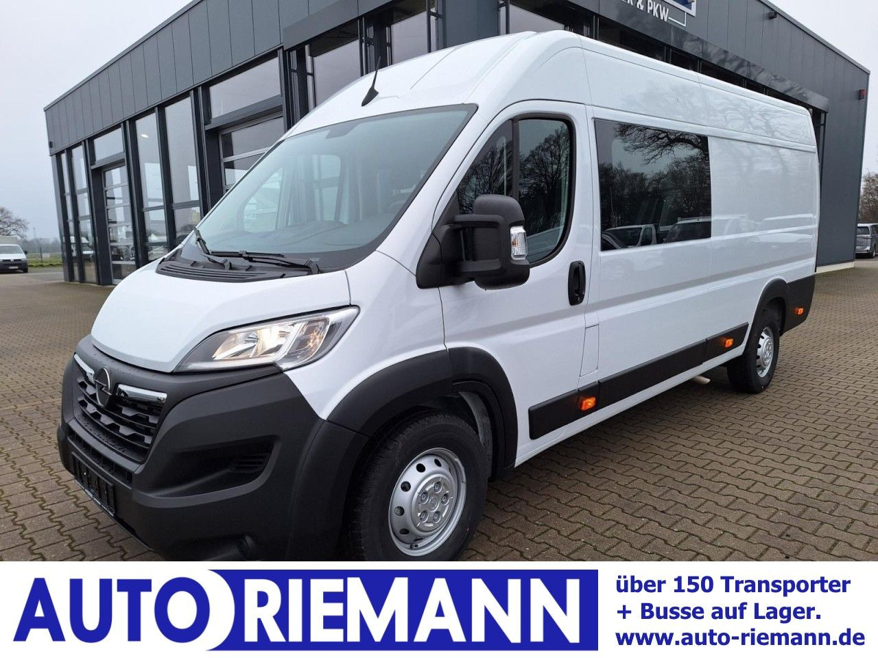 Fiat Ducato / baugl. Movano Kasten Doka mixto L4H2 - Skåpbil, Dubbelhytt transportbil: bild 1 Fiat Ducato / baugl. Movano Kasten Doka mixto L4H2 - Skåpbil, Dubbelhytt transportbil: bild 1