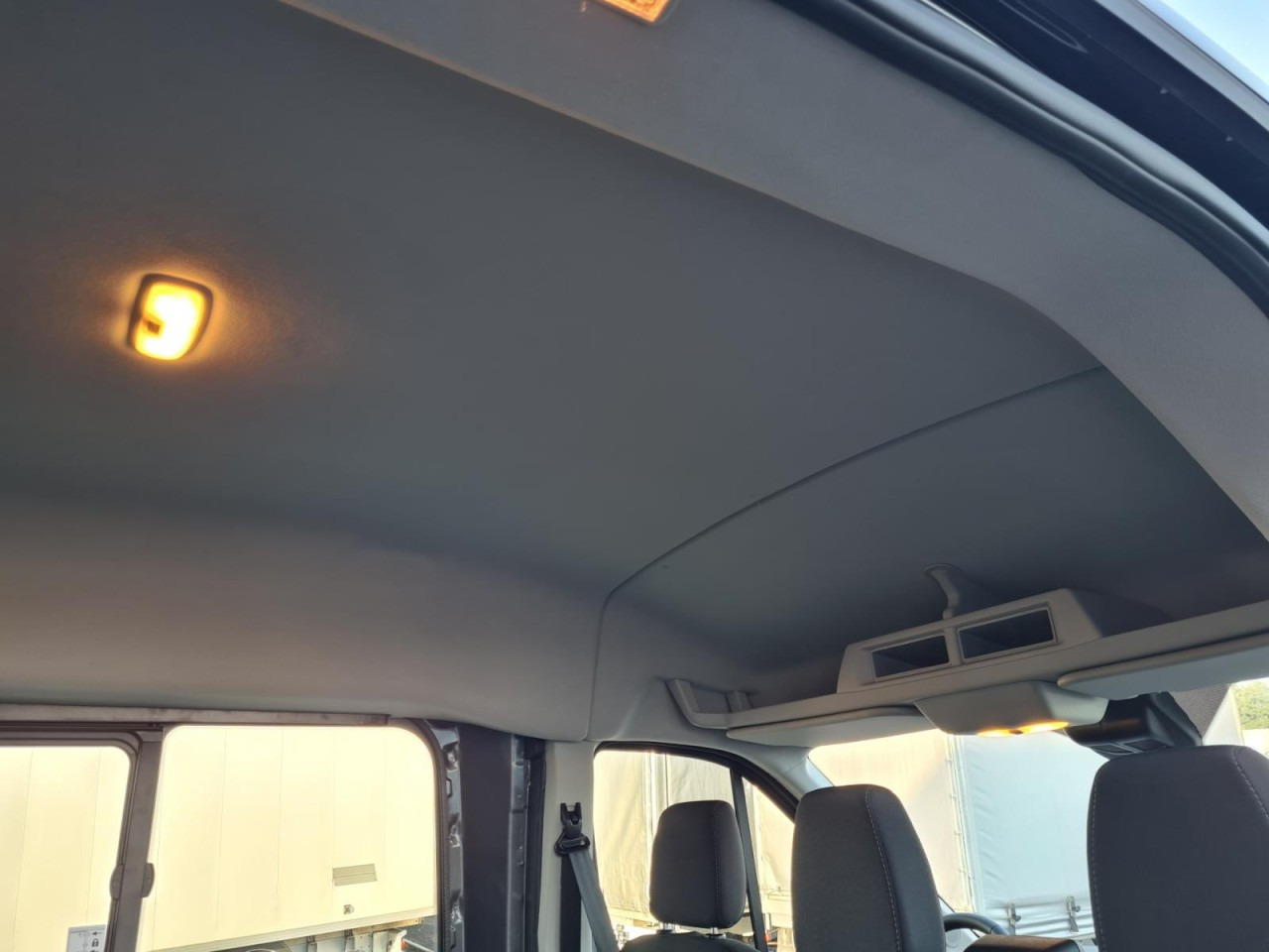 Skåpbil, Dubbelhytt transportbil Ford Transit 3,5t Kasten Doka TDCi L3 Trend AHK Kamera: bild 18
