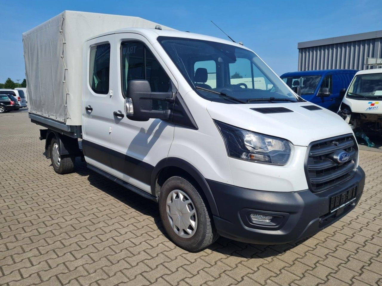 Ford Transit 350 Doka TDci Trend L2 Plane KLIMA TEMPO - Transportbil med flak, Dubbelhytt transportbil: bild 3 Ford Transit 350 Doka TDci Trend L2 Plane KLIMA TEMPO - Transportbil med flak, Dubbelhytt transportbil: bild 3
