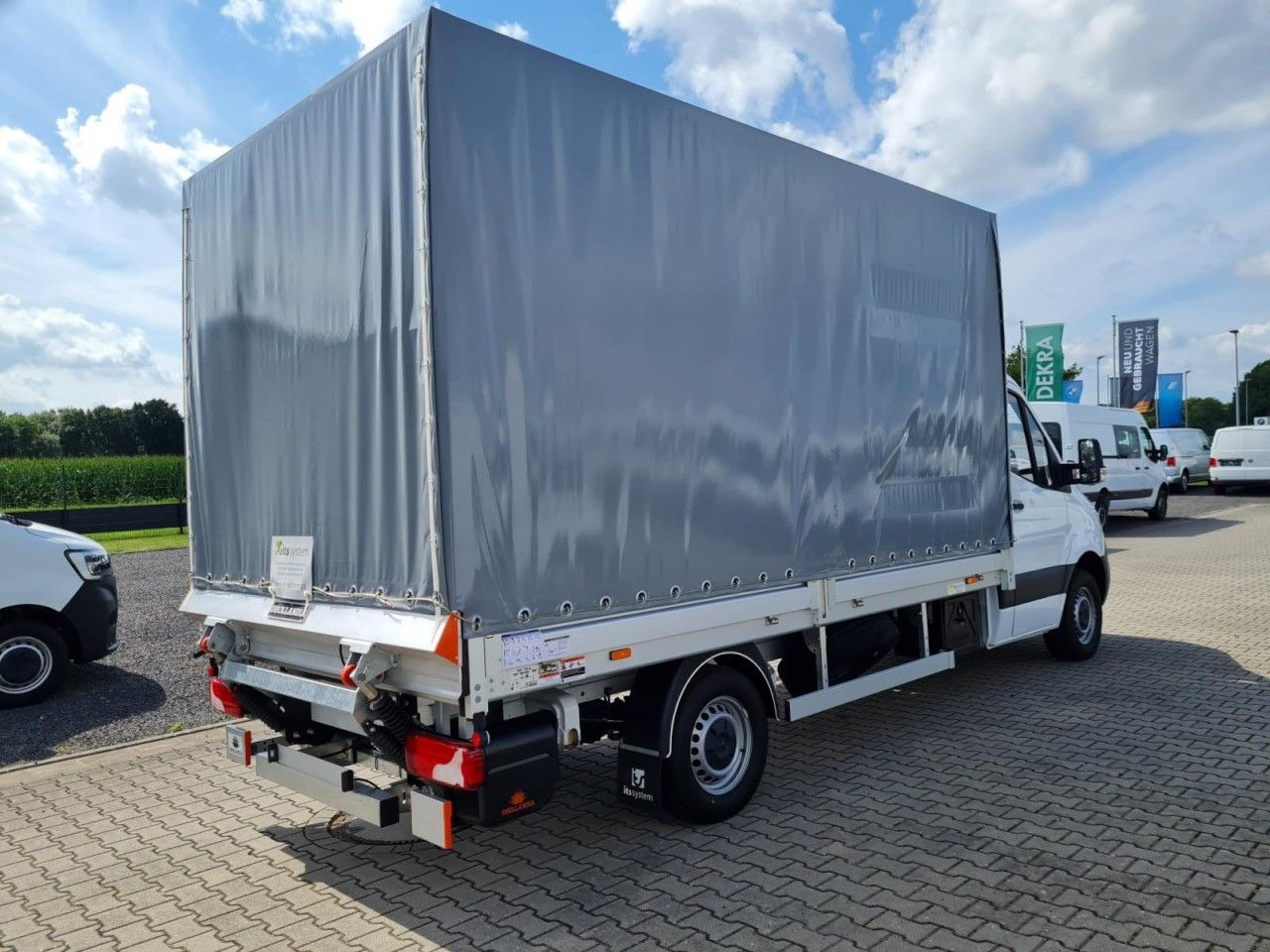 Mercedes-Benz Sprinter 315 Cdi Pritsche Schiebe Plane LBW KLIM - Transportbil med kapell: bild 5 Mercedes-Benz Sprinter 315 Cdi Pritsche Schiebe Plane LBW KLIM - Transportbil med kapell: bild 5