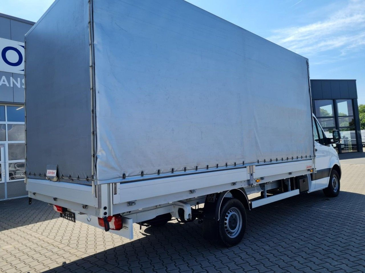 Mercedes-Benz Sprinter 317 Pritsche Plane 10 Pal. RWD LED - Transportbil med kapell: bild 4 Mercedes-Benz Sprinter 317 Pritsche Plane 10 Pal. RWD LED - Transportbil med kapell: bild 4