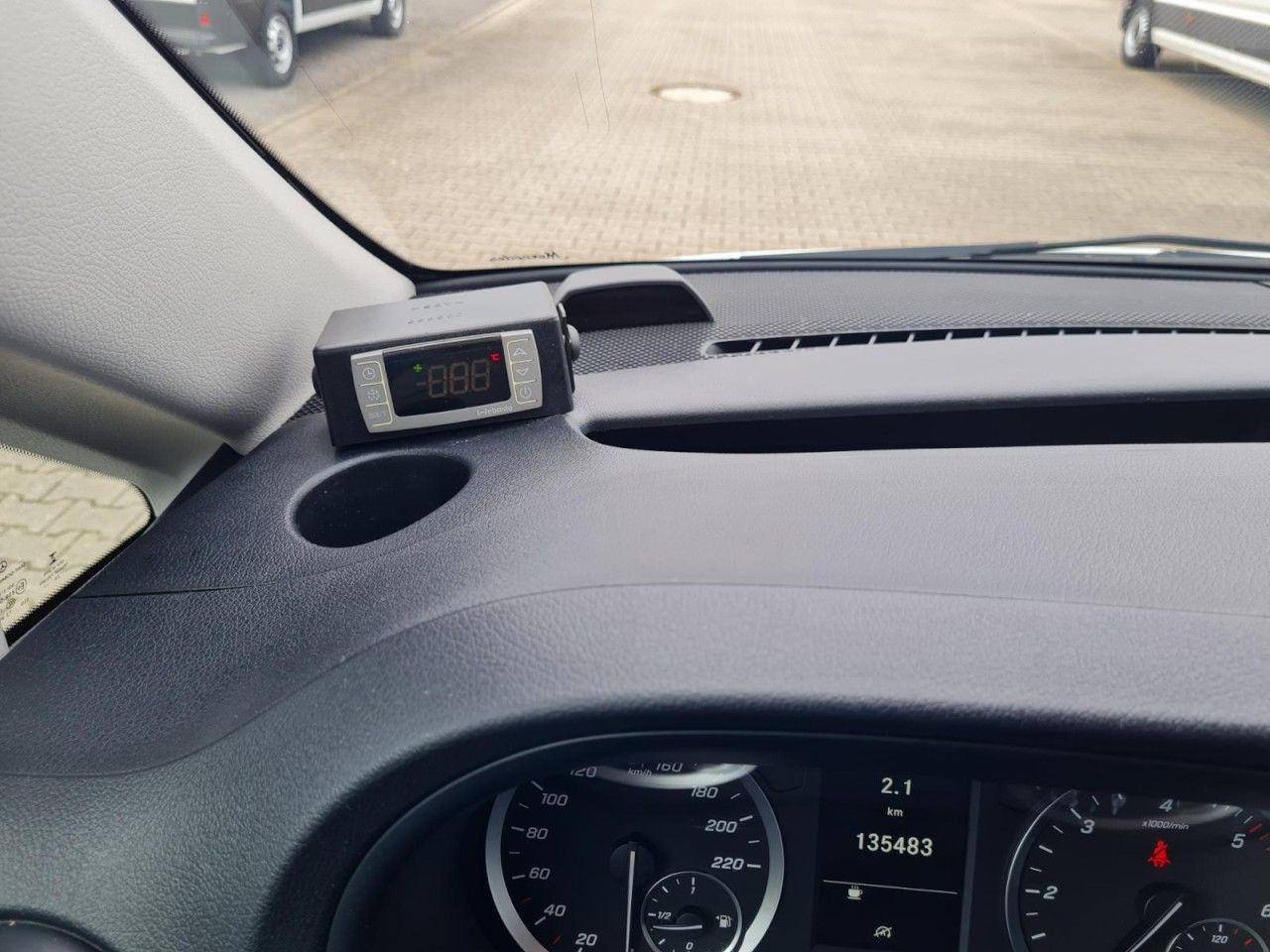 Kylbil Mercedes-Benz Vito 116 Cdi Kühlkasten Stand + Fahrkühl. lang: bild 17
