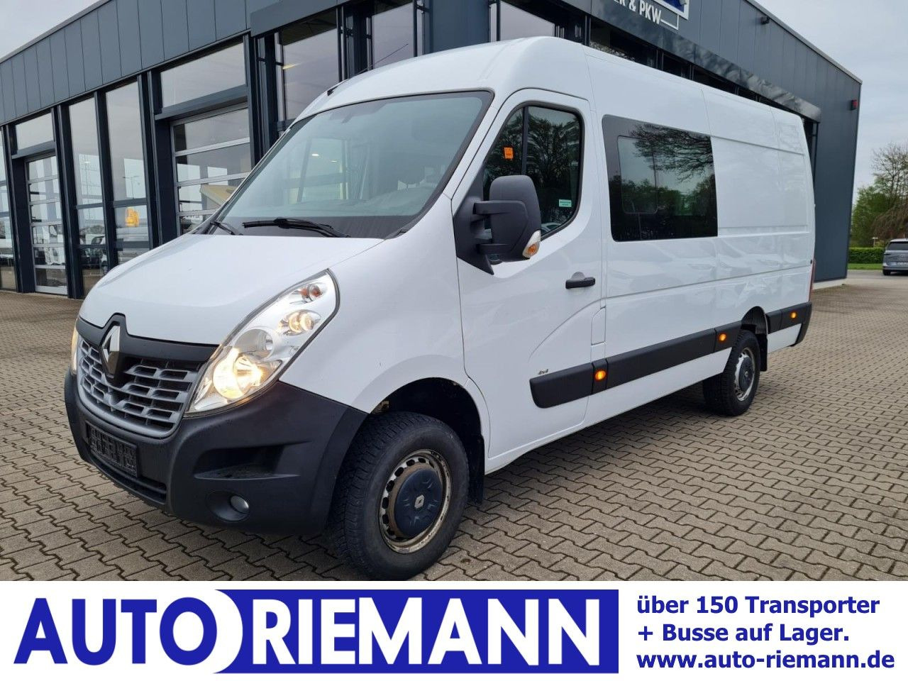 Renault Master 35 Kasten LR Doka 6-Sitze 4x4 Allrad AHK - Skåpbil, Dubbelhytt transportbil: bild 1 Renault Master 35 Kasten LR Doka 6-Sitze 4x4 Allrad AHK - Skåpbil, Dubbelhytt transportbil: bild 1