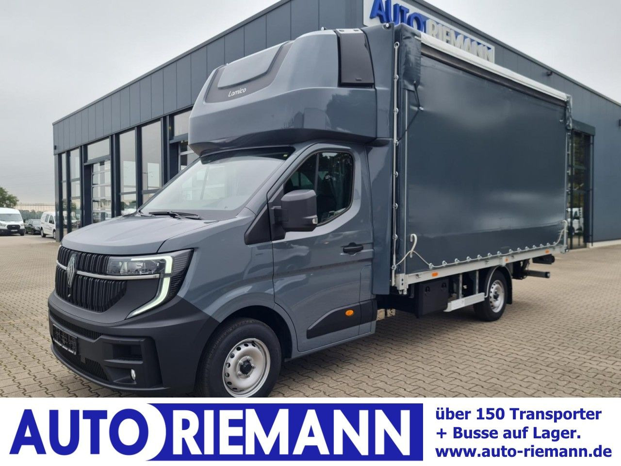 Renault Master New Pritsche Schiebe Plane Schlafkab LBW - Transportbil med kapell: bild 1 Renault Master New Pritsche Schiebe Plane Schlafkab LBW - Transportbil med kapell: bild 1