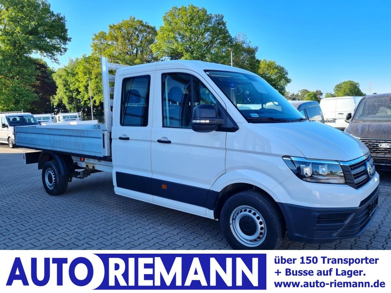 Volkswagen Crafter 35 Doka TDI lang AHK Klima - Transportbil med flak, Dubbelhytt transportbil: bild 1 Volkswagen Crafter 35 Doka TDI lang AHK Klima - Transportbil med flak, Dubbelhytt transportbil: bild 1