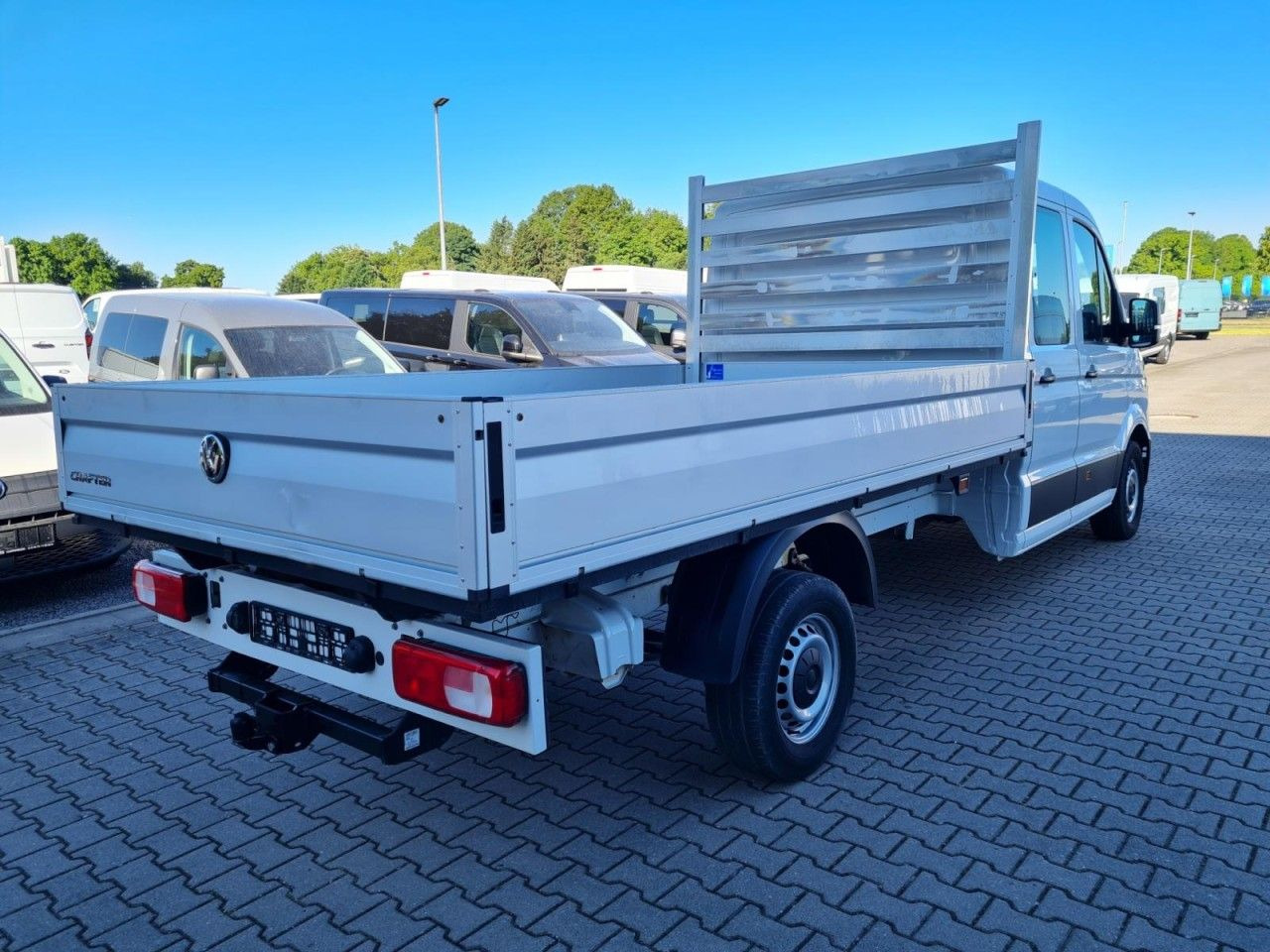Volkswagen Crafter 35 Doka TDI lang AHK Klima - Transportbil med flak, Dubbelhytt transportbil: bild 4 Volkswagen Crafter 35 Doka TDI lang AHK Klima - Transportbil med flak, Dubbelhytt transportbil: bild 4