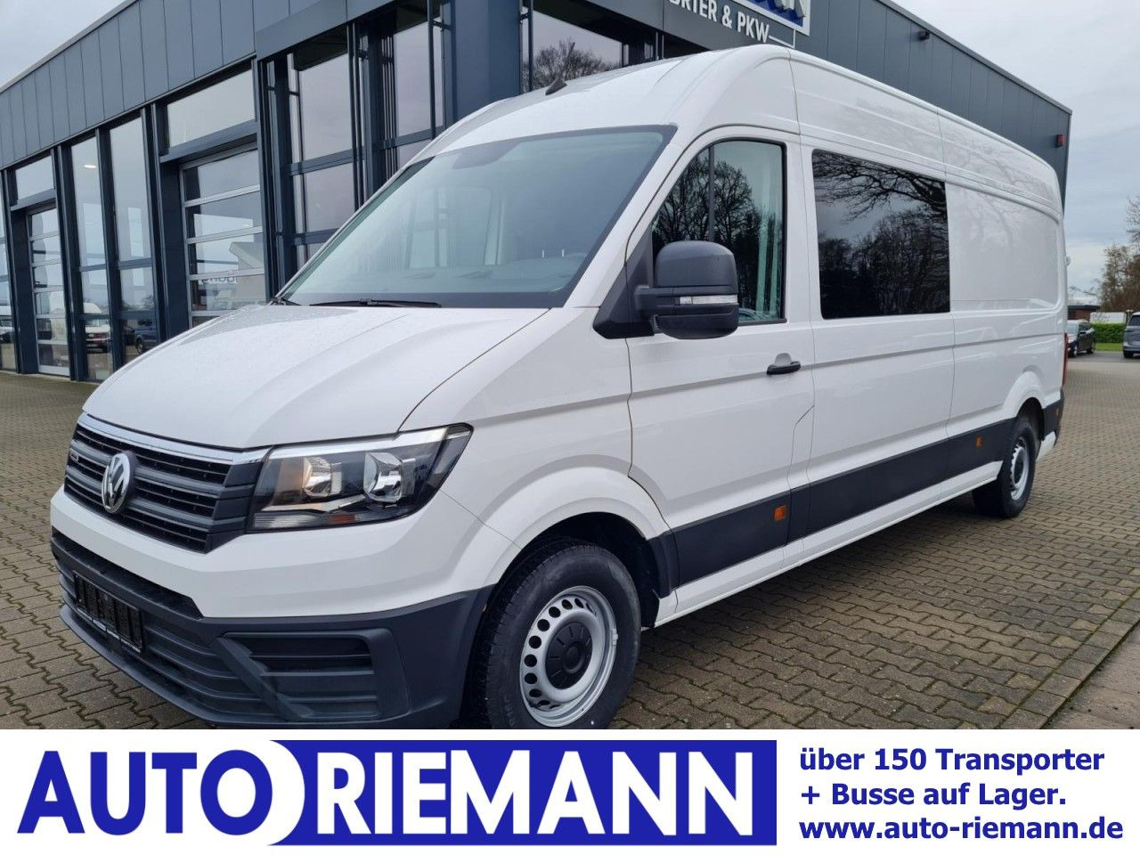 Volkswagen Crafter 35 Kasten 4MOTION L4H3 Plus Doka 7-Sitze - Skåpbil, Dubbelhytt transportbil: bild 1 Volkswagen Crafter 35 Kasten 4MOTION L4H3 Plus Doka 7-Sitze - Skåpbil, Dubbelhytt transportbil: bild 1