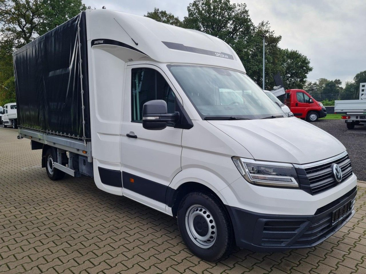 Volkswagen Crafter 35 Pritsche Schlafkabine LED TEMPOMAT - Transportbil med kapell: bild 3 Volkswagen Crafter 35 Pritsche Schlafkabine LED TEMPOMAT - Transportbil med kapell: bild 3