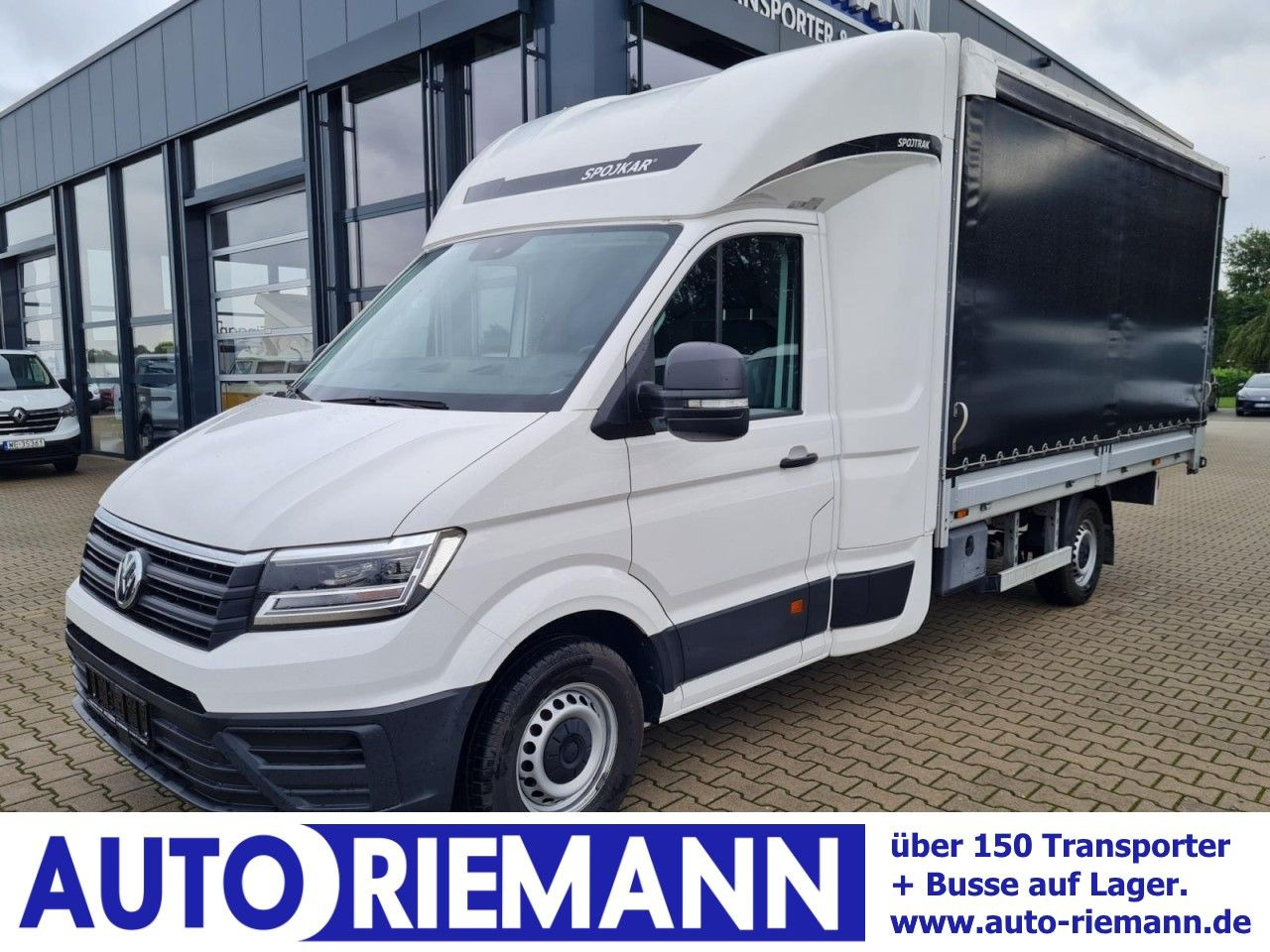 Volkswagen Crafter 35 Pritsche Schlafkabine LED TEMPOMAT - Transportbil med kapell: bild 1 Volkswagen Crafter 35 Pritsche Schlafkabine LED TEMPOMAT - Transportbil med kapell: bild 1