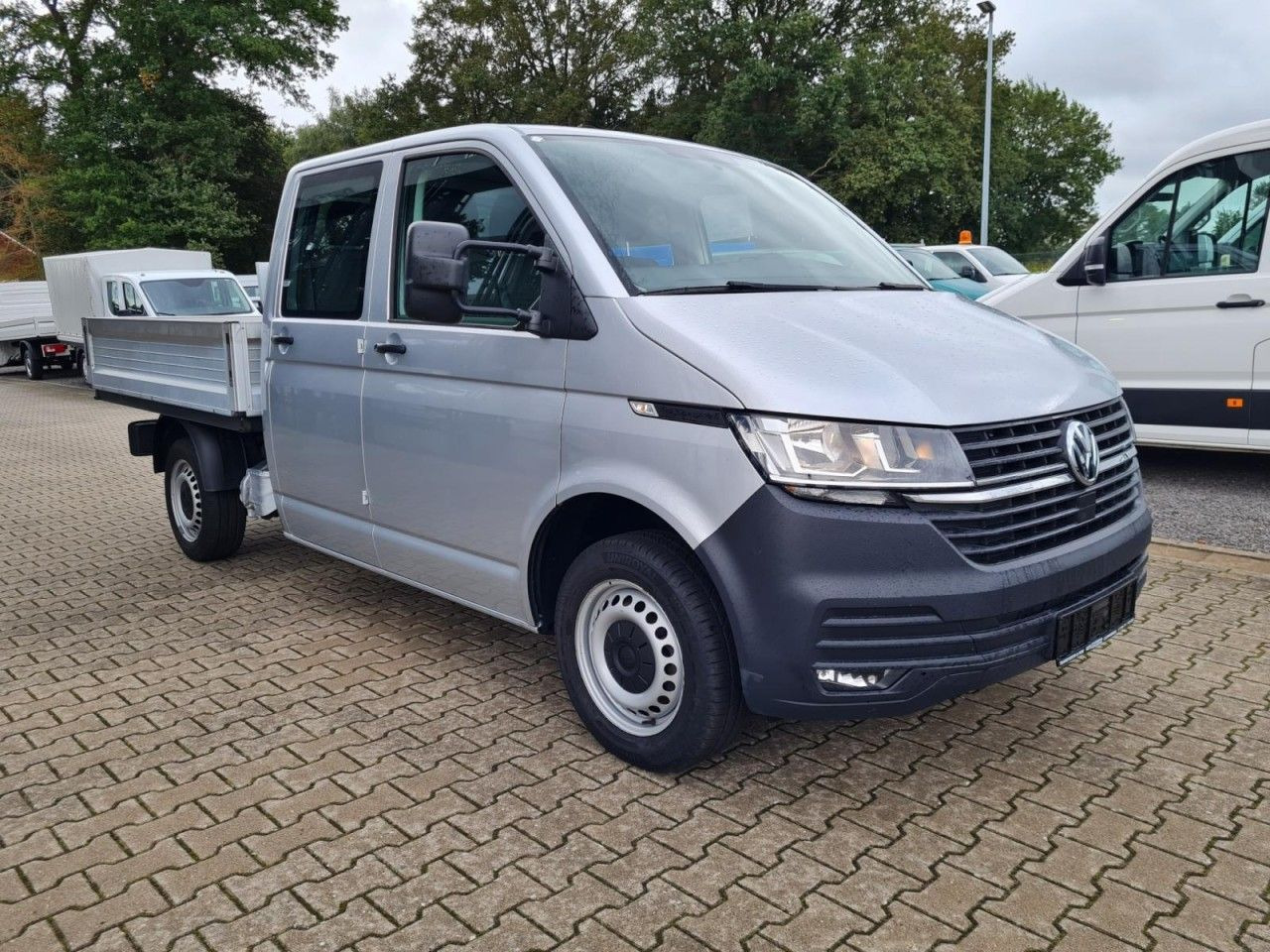 Volkswagen T6.1 Doka Pritsche Plane 6-Sitze Klima Komfort - Transportbil med kapell, Dubbelhytt transportbil: bild 3 Volkswagen T6.1 Doka Pritsche Plane 6-Sitze Klima Komfort - Transportbil med kapell, Dubbelhytt transportbil: bild 3