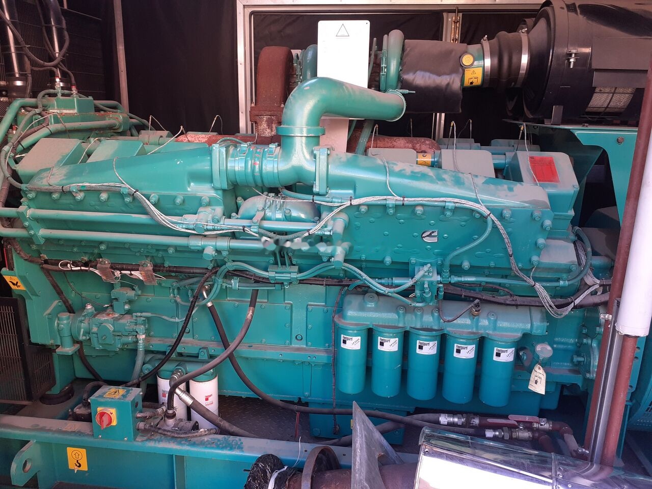 Ny Elgenerator MAN MAN Generator Set Stamford 640 KW 800 KVA Diesel, 2017 Model, 931 HP, 8000 kg, Low Hours, For Sale in Poland: bild 48