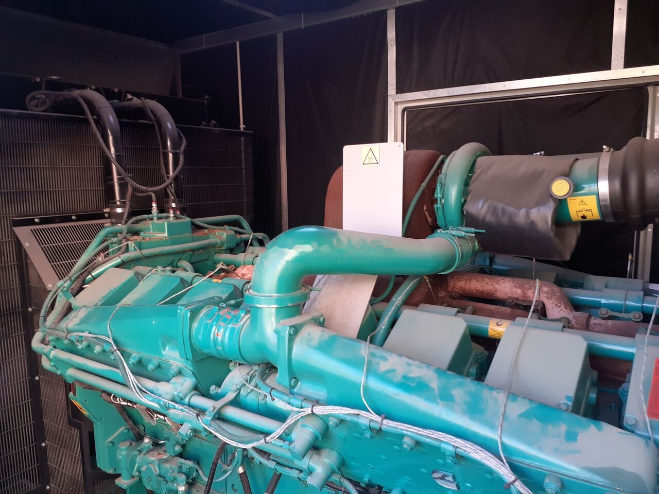 Ny Elgenerator MAN MAN Generator Set Stamford 640 KW 800 KVA Diesel, 2017 Model, 931 HP, 8000 kg, Low Hours, For Sale in Poland: bild 50