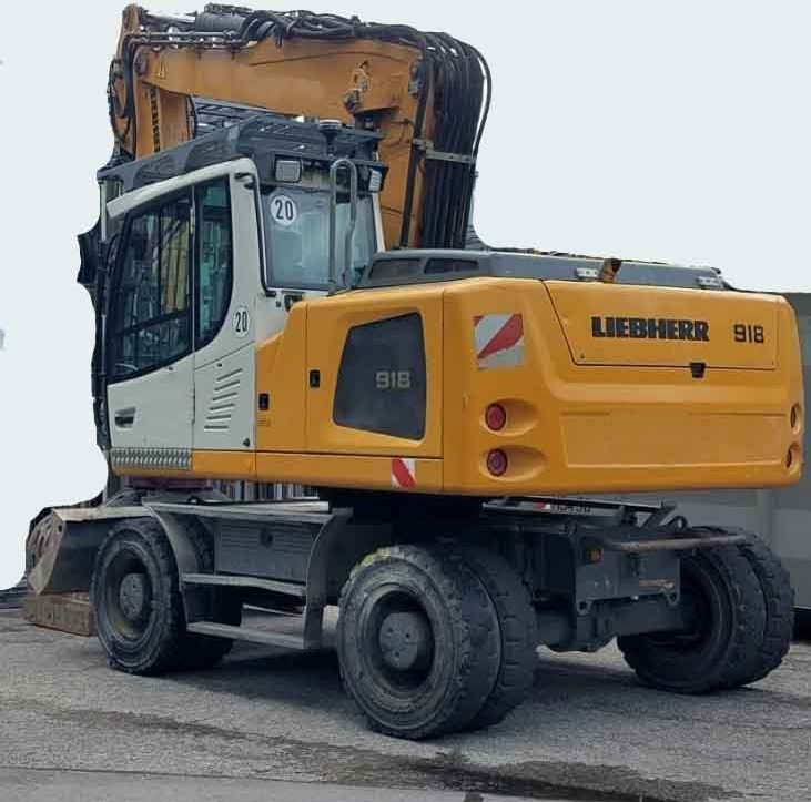 Liebherr A918 Litr. – mobile excavator / Mobilbagger - Grävmaskin: bild 1 Liebherr A918 Litr. – mobile excavator / Mobilbagger - Grävmaskin: bild 1