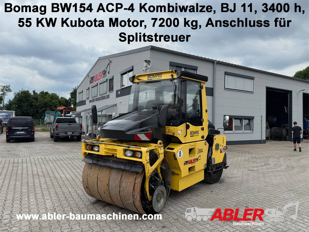 Bomag BW154 ACP-4 Kombiwalze - Kombivält: bild 1 Bomag BW154 ACP-4 Kombiwalze - Kombivält: bild 1