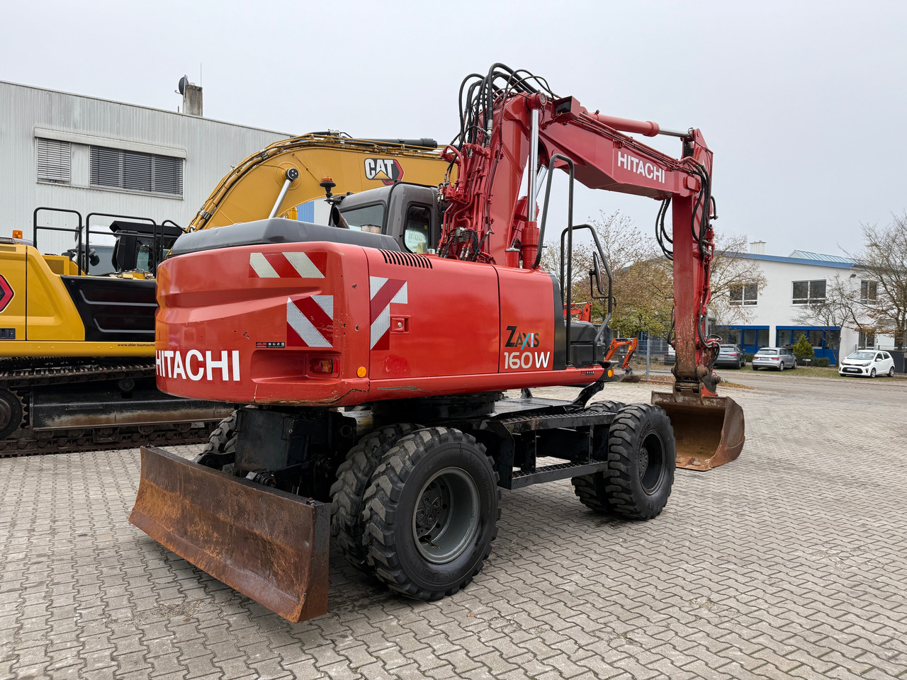 Hitachi ZX 160 W Mobilbagger Klima Zentralschmierung OQ 60-5 - Grävmaskin på däck: bild 4 Hitachi ZX 160 W Mobilbagger Klima Zentralschmierung OQ 60-5 - Grävmaskin på däck: bild 4
