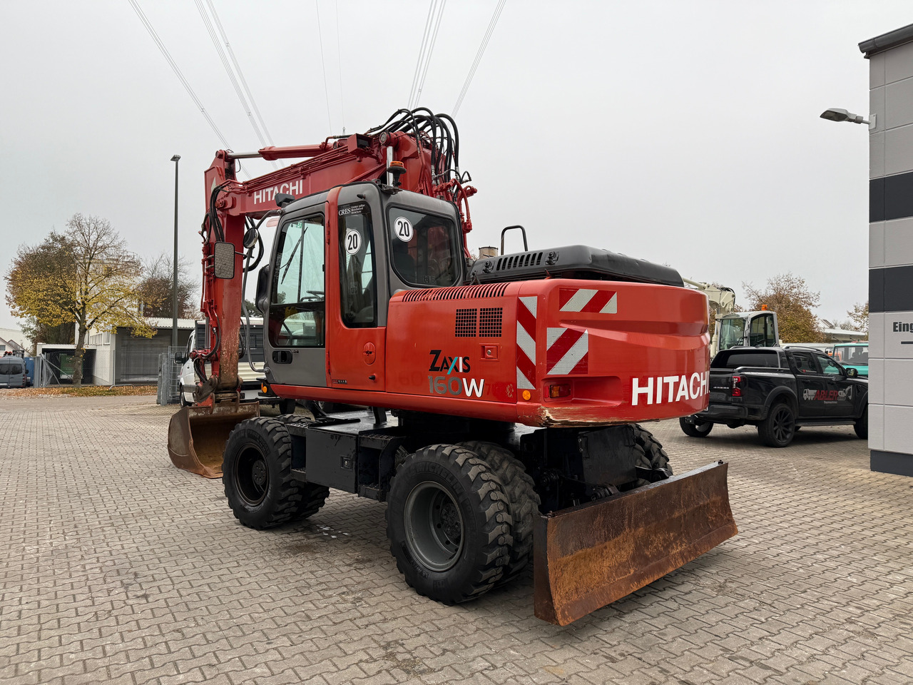 Hitachi ZX 160 W Mobilbagger Klima Zentralschmierung OQ 60-5 - Grävmaskin på däck: bild 5 Hitachi ZX 160 W Mobilbagger Klima Zentralschmierung OQ 60-5 - Grävmaskin på däck: bild 5