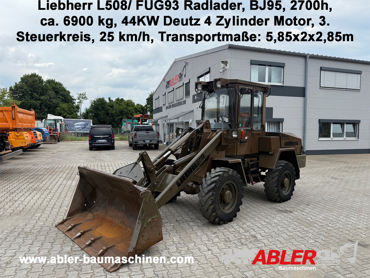 Liebherr L508 / FUG93 Radlader - Hjullastare: bild 1 Liebherr L508 / FUG93 Radlader - Hjullastare: bild 1