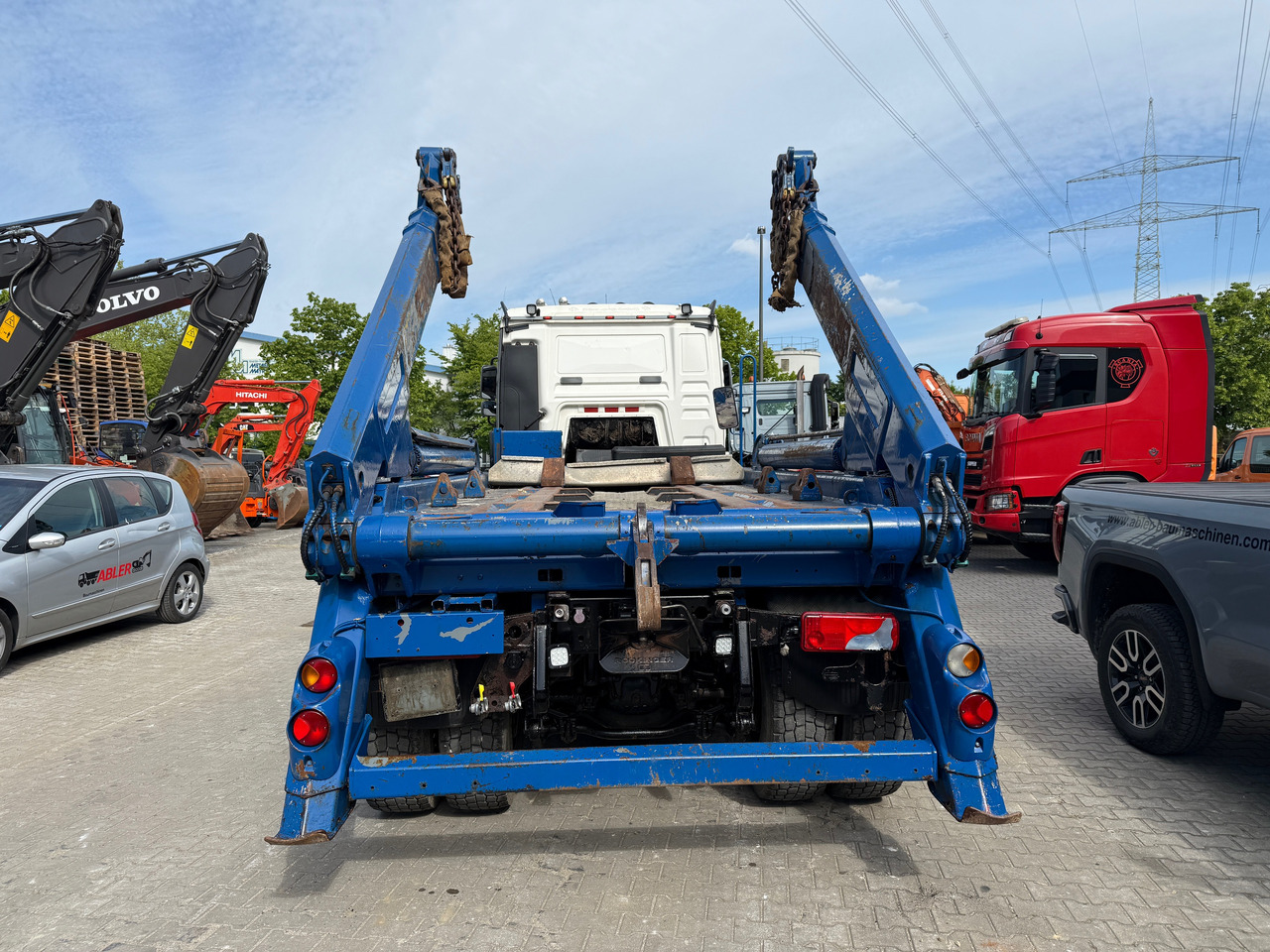 MAN TGS 26.440 WECHSELSYSTEM Absetzer+SZM - Liftdumper lastbil: bild 5 MAN TGS 26.440 WECHSELSYSTEM Absetzer+SZM - Liftdumper lastbil: bild 5