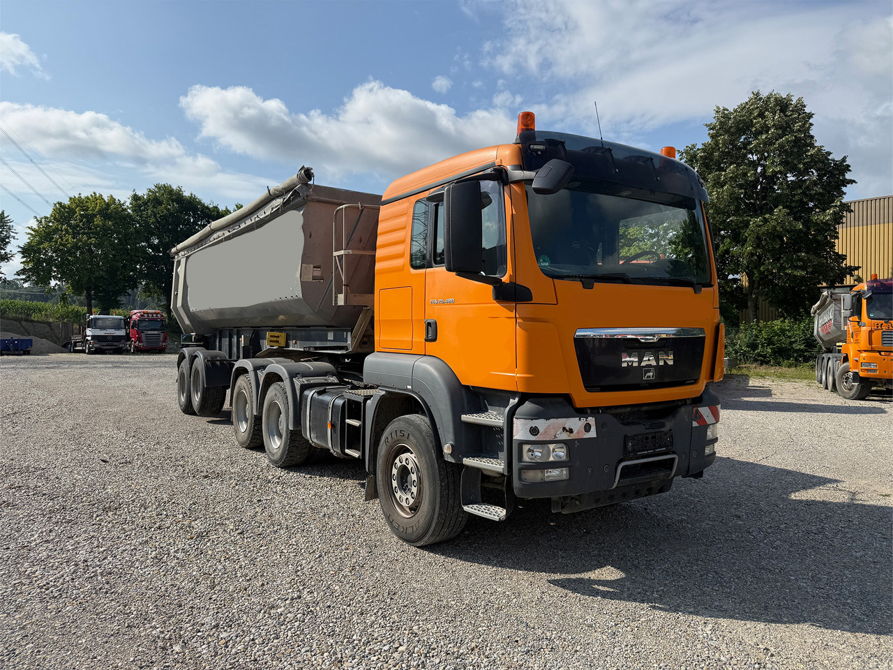 MAN TGS 26.480 SZM 6x4 mit Kippauflieger - Tippbil lastbil: bild 4 MAN TGS 26.480 SZM 6x4 mit Kippauflieger - Tippbil lastbil: bild 4