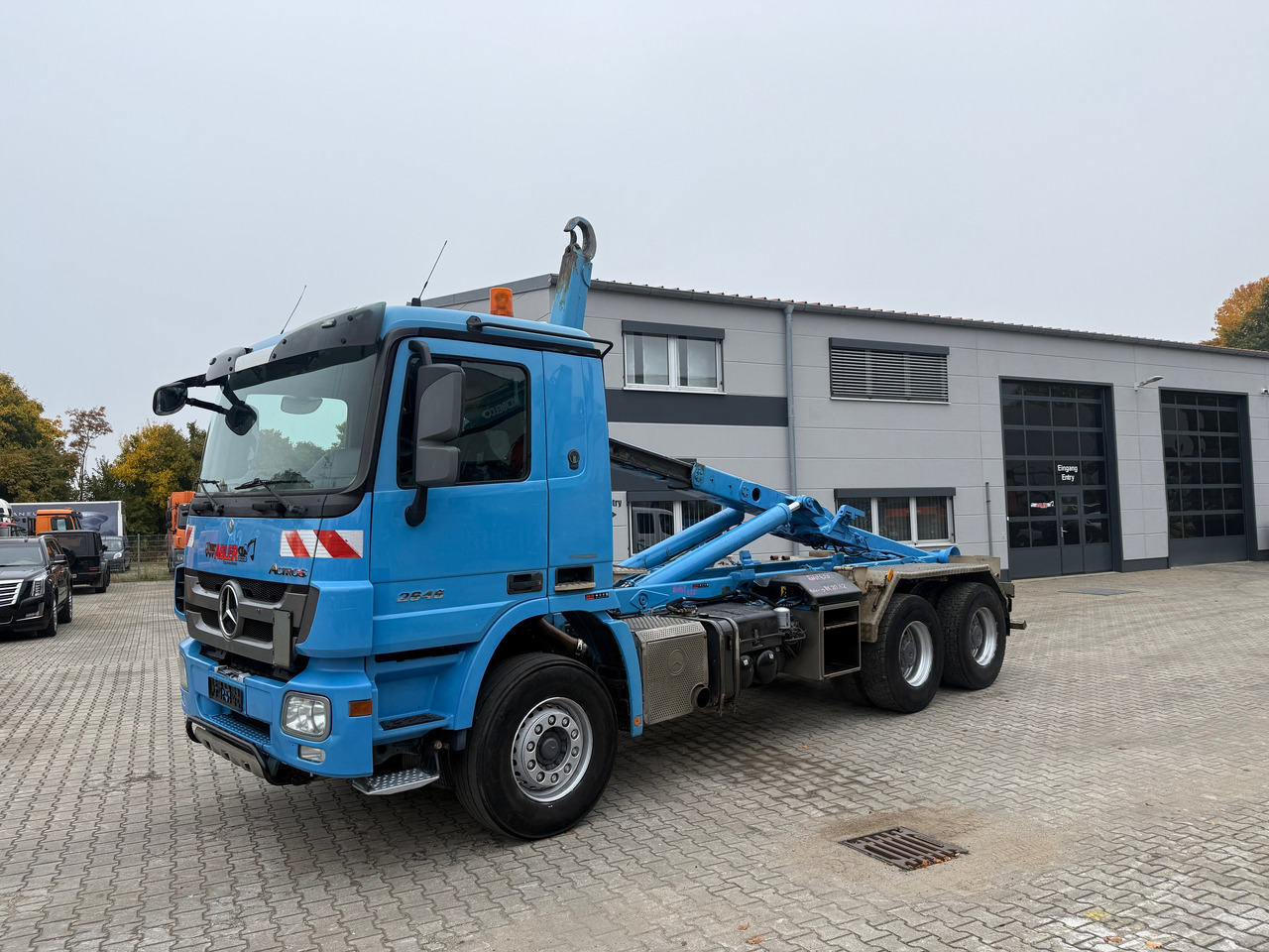 Mercedes-Benz 2646 Actros Abrollkipper Meiller AHK - Lastväxlare lastbil: bild 3 Mercedes-Benz 2646 Actros Abrollkipper Meiller AHK - Lastväxlare lastbil: bild 3
