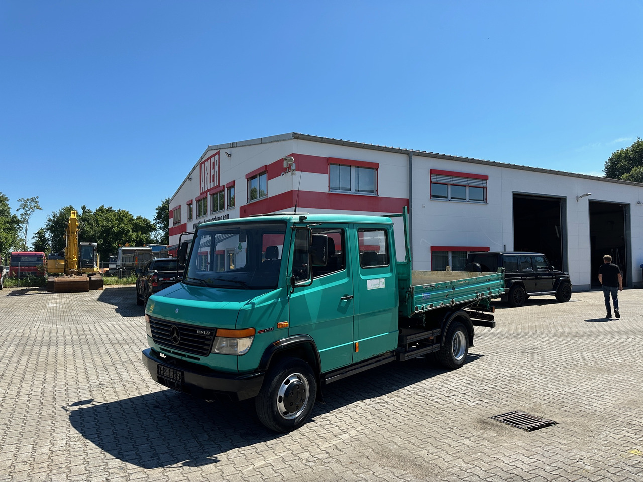 Mercedes-Benz 814 D Vario DOKA 3-Seiten-Kipper Meiller - Tippbil lastbil: bild 3 Mercedes-Benz 814 D Vario DOKA 3-Seiten-Kipper Meiller - Tippbil lastbil: bild 3