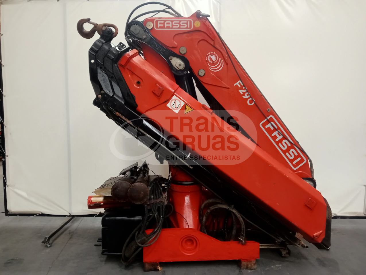 Grúa Fassi F290A.24 - Lastbilskran för Lastbil: bild 4 Grúa Fassi F290A.24 - Lastbilskran för Lastbil: bild 4