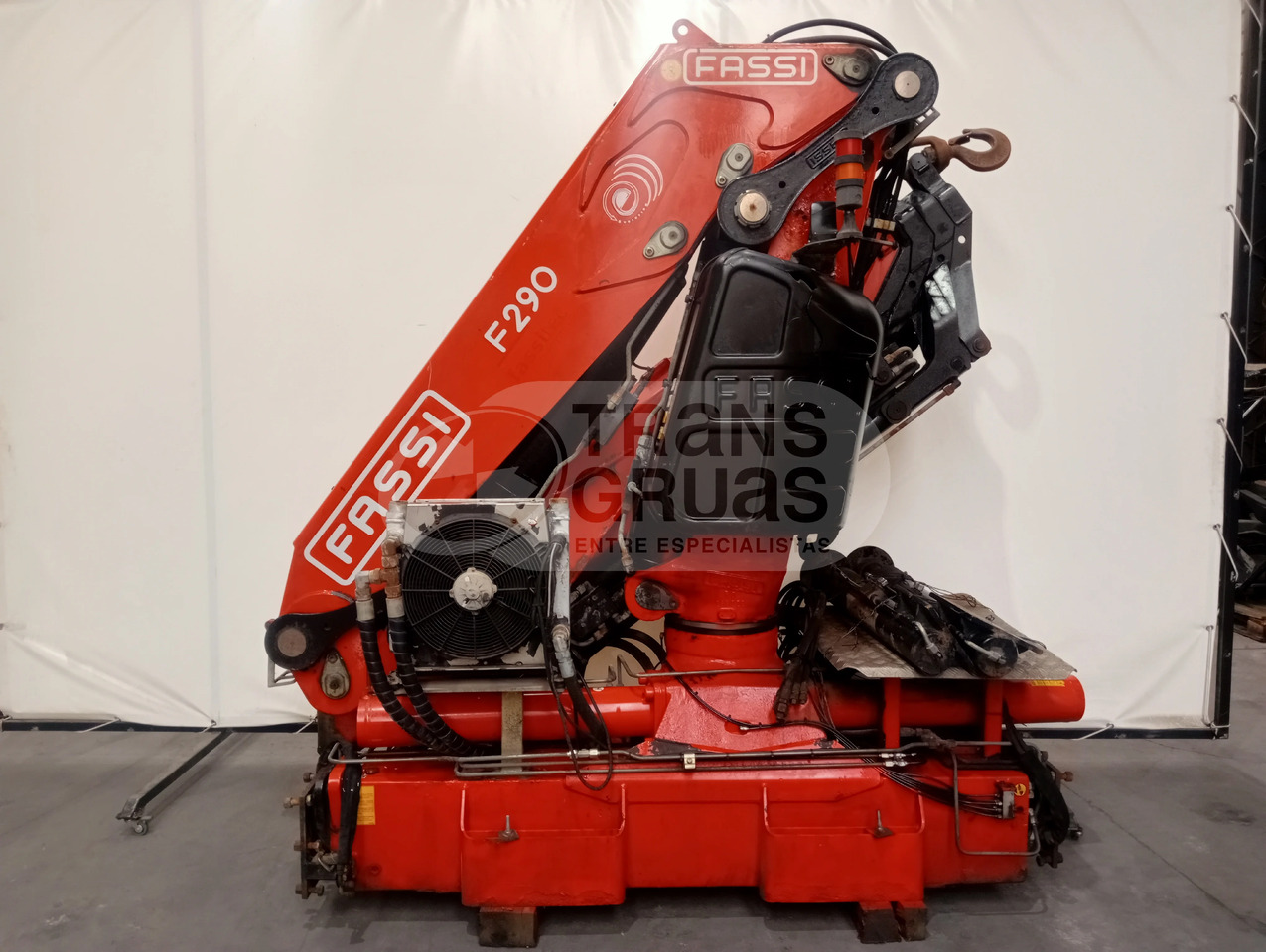 Grúa Fassi F290A.24 - Lastbilskran för Lastbil: bild 3 Grúa Fassi F290A.24 - Lastbilskran för Lastbil: bild 3