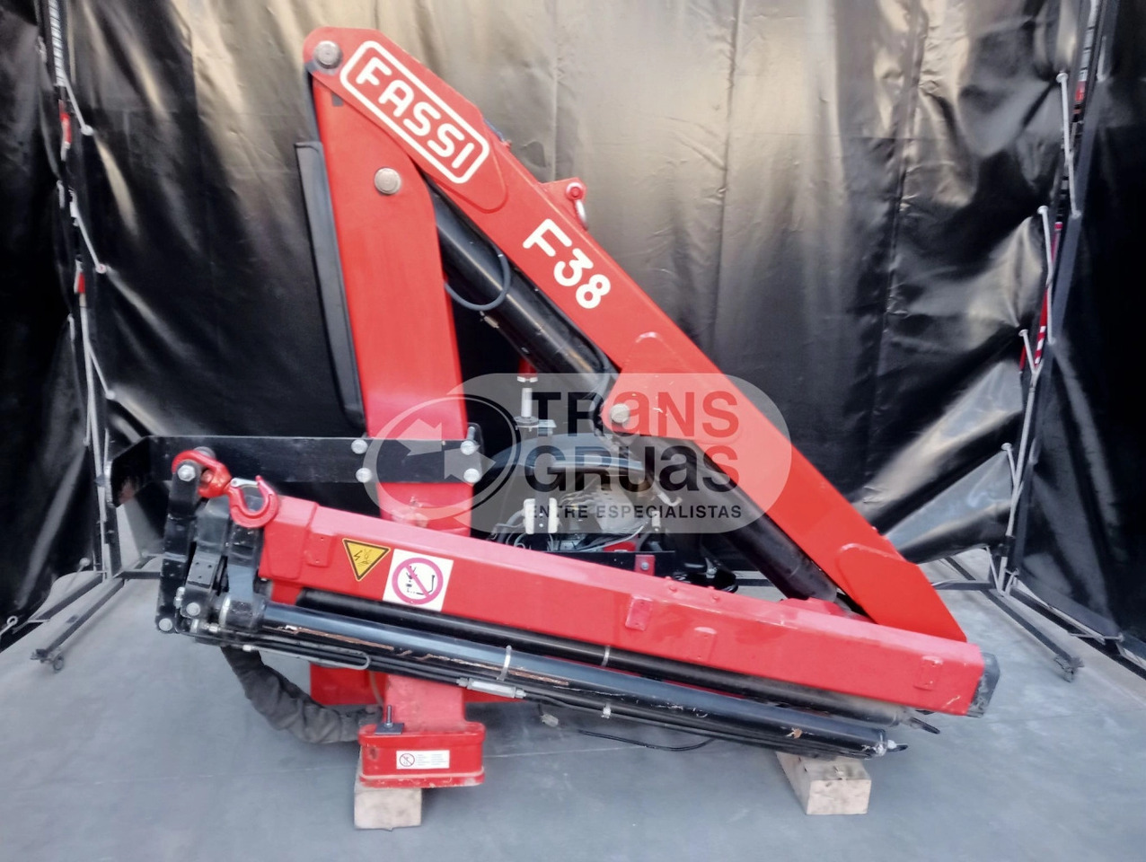 Grúa Fassi F38AF - Lastbilskran för Lastbil: bild 4 Grúa Fassi F38AF - Lastbilskran för Lastbil: bild 4