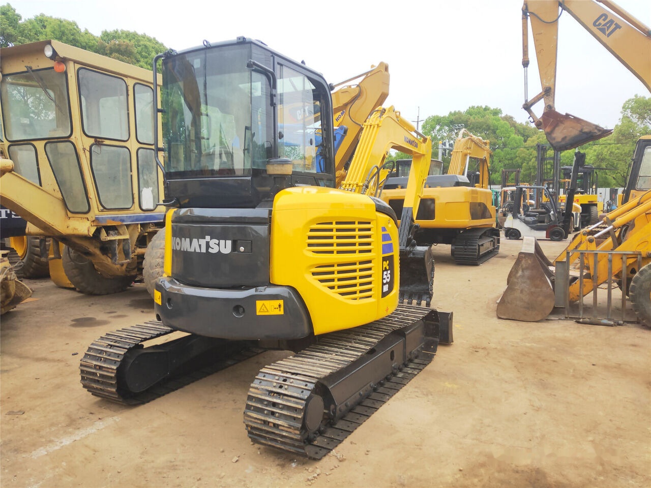 Komatsu PC55MR - Minigrävmaskin: bild 2 Komatsu PC55MR - Minigrävmaskin: bild 2