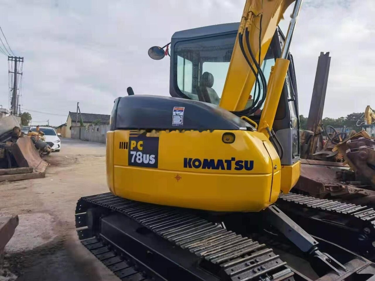 Komatsu PC78US - Minigrävmaskin: bild 5 Komatsu PC78US - Minigrävmaskin: bild 5