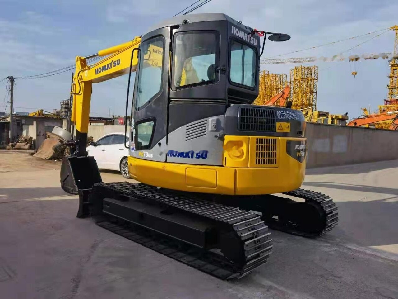 Komatsu PC78US - Minigrävmaskin: bild 2 Komatsu PC78US - Minigrävmaskin: bild 2