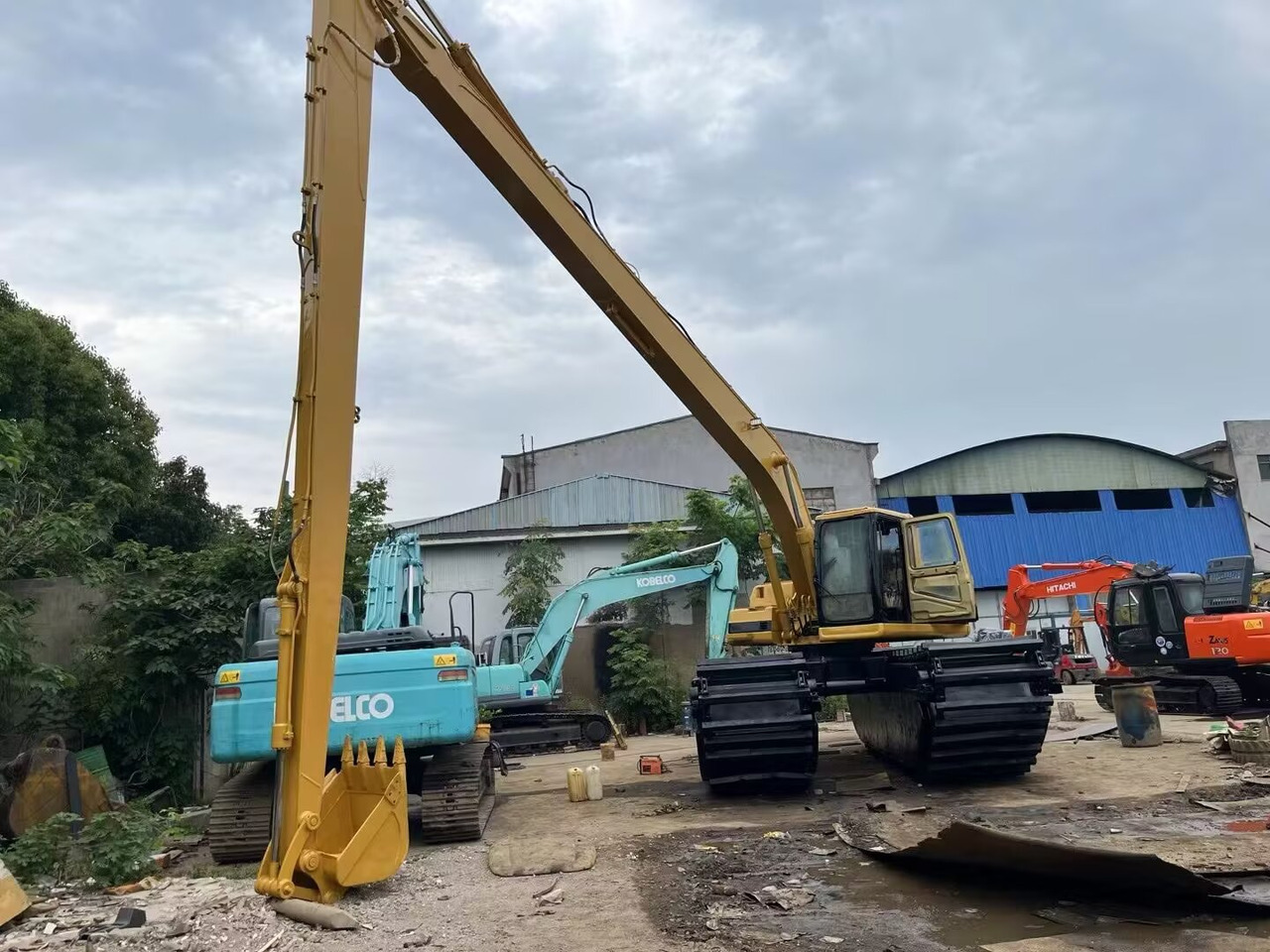 CATERPILLAR 320CL DREDGER CAT 320BL 320D2L - Flytande grävmaskin: bild 3 CATERPILLAR 320CL DREDGER CAT 320BL 320D2L - Flytande grävmaskin: bild 3