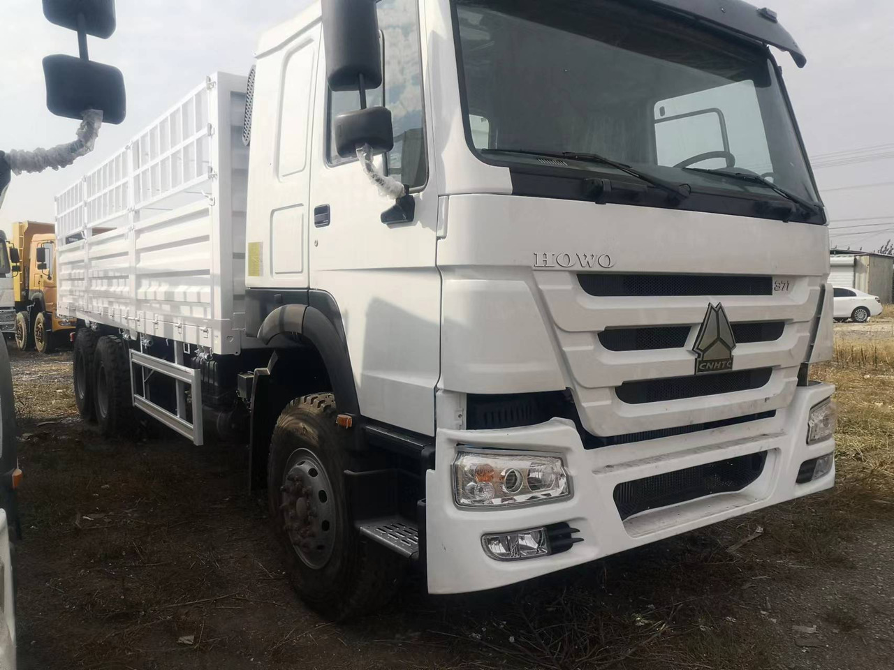 SINOTRUK HOWO DUMP TRUCK LIVESTOCK TRUCK WITH FENCE 371 380 400 420 460 HP - Djurtransport lastbil: bild 3 SINOTRUK HOWO DUMP TRUCK LIVESTOCK TRUCK WITH FENCE 371 380 400 420 460 HP - Djurtransport lastbil: bild 3