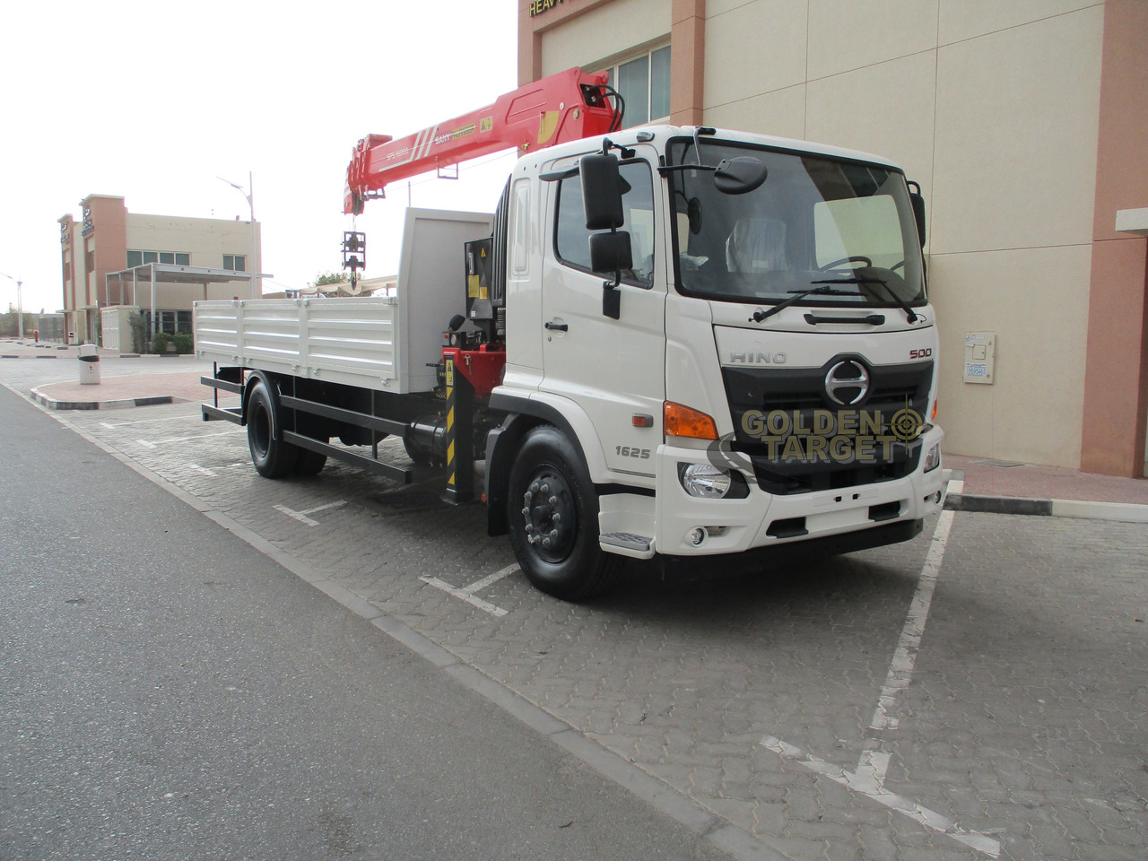 HINO 500 1625 4x2 with SANY PALFINGER SPS16000 Crane - Kranbil: bild 1 HINO 500 1625 4x2 with SANY PALFINGER SPS16000 Crane - Kranbil: bild 1