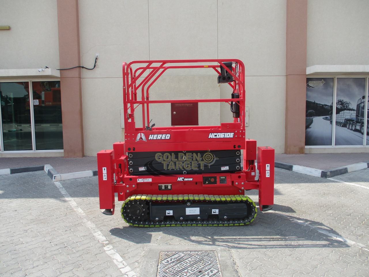 Hered HC0610E Electric Crawler Scissor Lift - Saxlift: bild 5 Hered HC0610E Electric Crawler Scissor Lift - Saxlift: bild 5