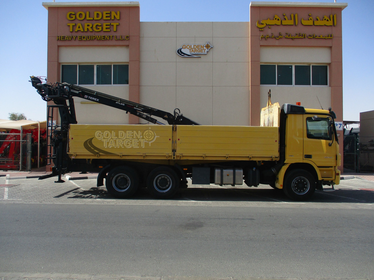 MERCEDES-BENZ ACTROS 2644 6×4 with ATLAS 165.2 Block Crane - Kranbil: bild 5 MERCEDES-BENZ ACTROS 2644 6×4 with ATLAS 165.2 Block Crane - Kranbil: bild 5