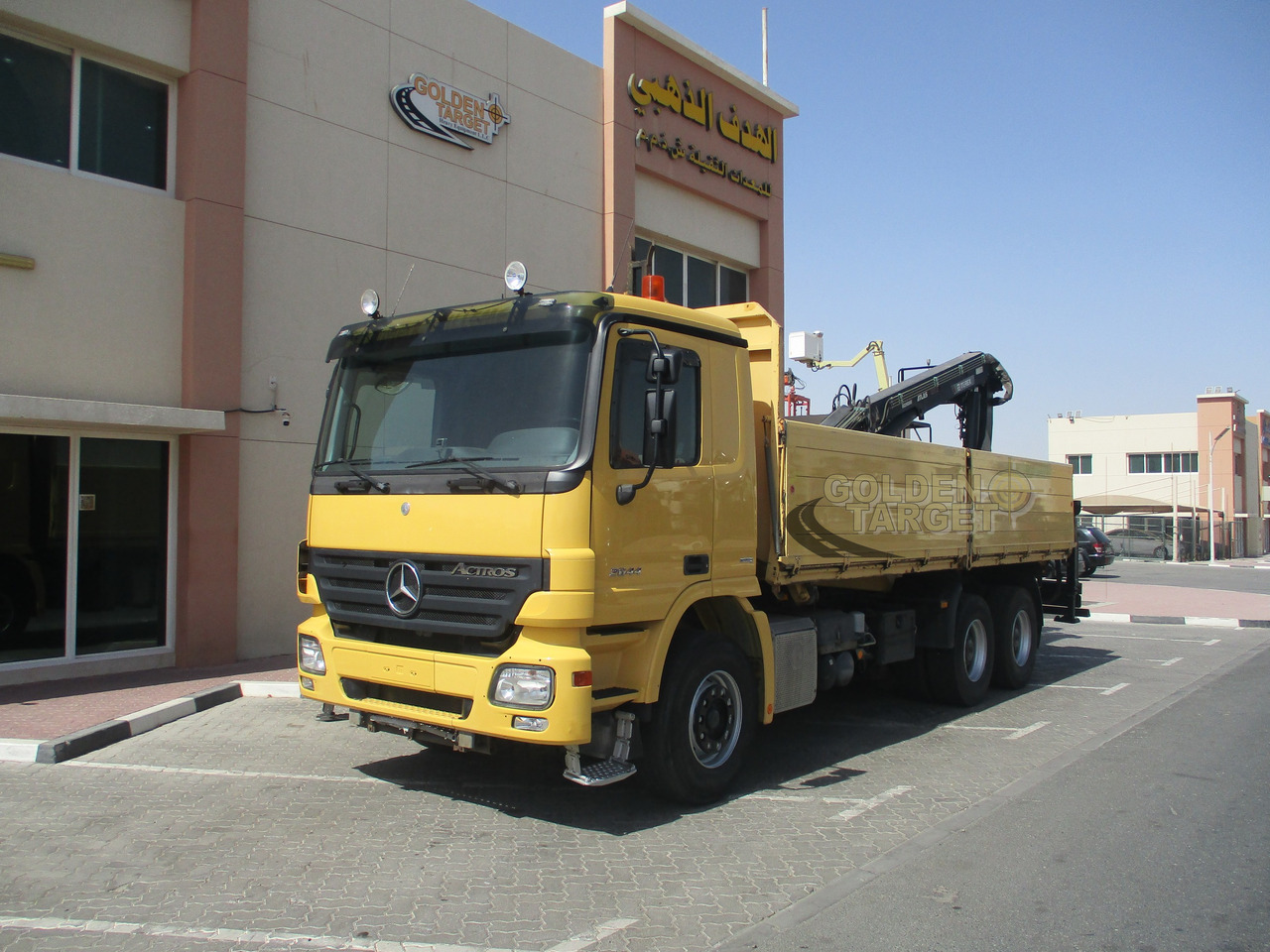 MERCEDES-BENZ ACTROS 2644 6×4 with ATLAS 165.2 Block Crane - Kranbil: bild 2 MERCEDES-BENZ ACTROS 2644 6×4 with ATLAS 165.2 Block Crane - Kranbil: bild 2