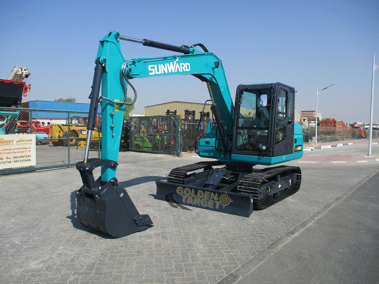 SUNWARD SWE80E9 Mini Hydraulic Excavator - Minigrävmaskin: bild 2 SUNWARD SWE80E9 Mini Hydraulic Excavator - Minigrävmaskin: bild 2