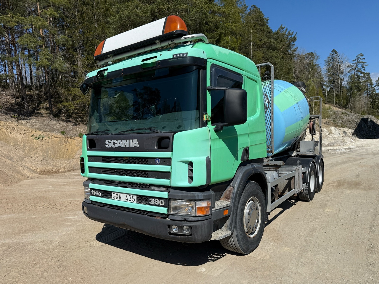 Betongbil Scania P114GB 6X2 -1999 - Betongbil: bild 1 Betongbil Scania P114GB 6X2 -1999 - Betongbil: bild 1
