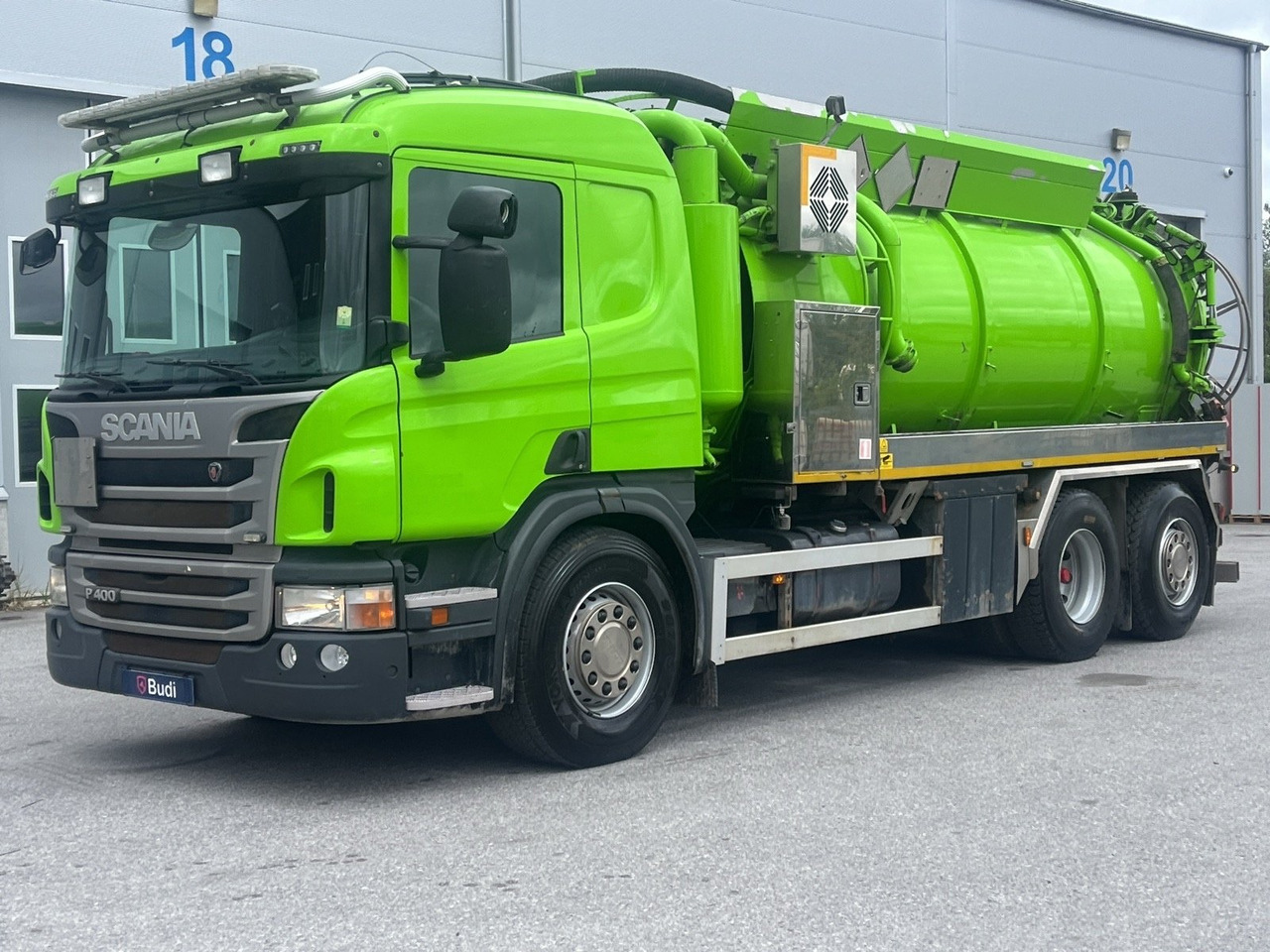 Slamsugare Scania P400 6X2-4 -2012 | Korp & Son | ADR - Sugbil: bild 1 Slamsugare Scania P400 6X2-4 -2012 | Korp & Son | ADR - Sugbil: bild 1