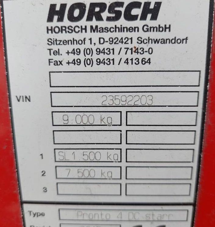 Såmaskin Horsch Pronto 4 DC PPF med DouDrill: bild 15