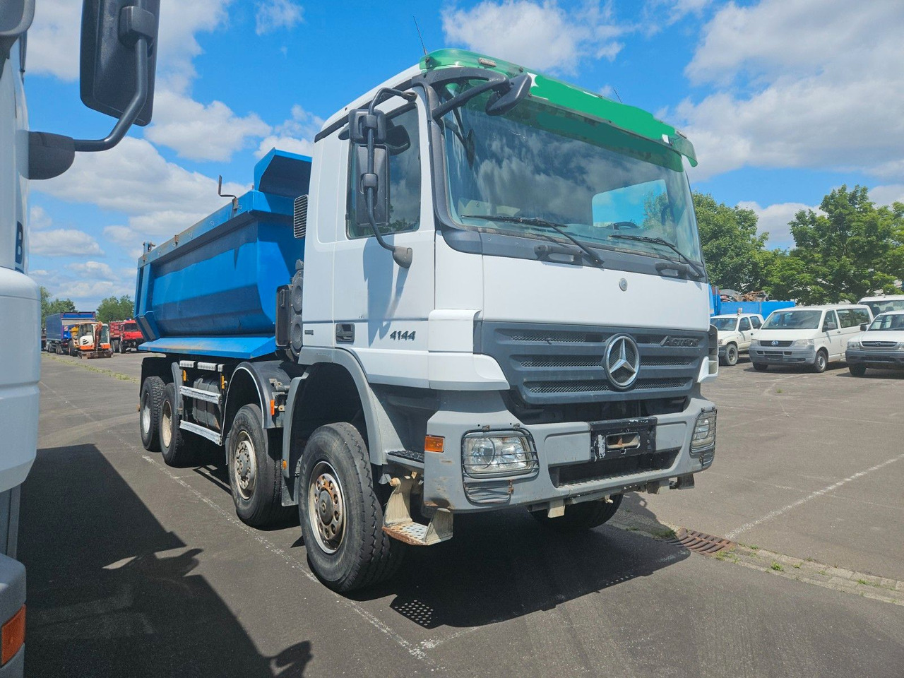 Mercedes-Benz Actros 4144 8x8 Hinterkipper - Tippbil lastbil: bild 1 Mercedes-Benz Actros 4144 8x8 Hinterkipper - Tippbil lastbil: bild 1