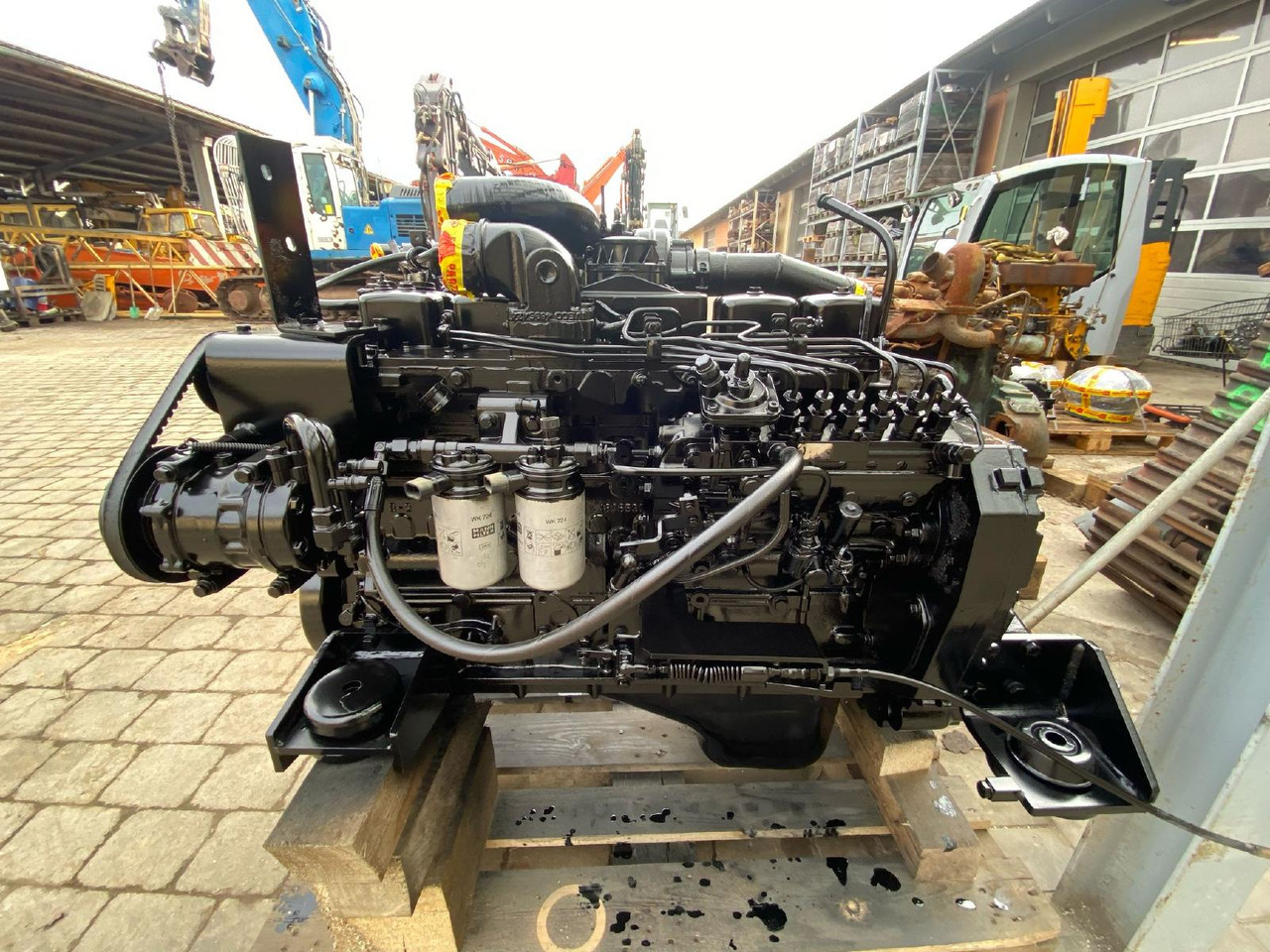 Iveco-Motors F4BE0684 B, aus Kobelco 215 - Motor för Byggmaskiner: bild 5 Iveco-Motors F4BE0684 B, aus Kobelco 215 - Motor för Byggmaskiner: bild 5